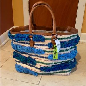 🆕Sam Edelman Blue Beach Bag!